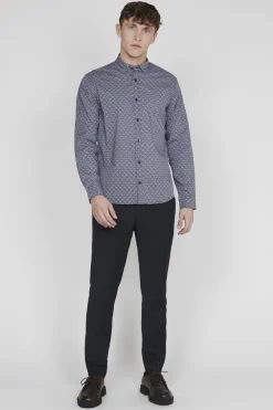 Matinique casual overhemd 30206992 Donker Blauw Online