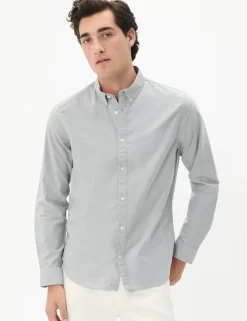 Matinique casual overhemd 30207184 Licht Groen Clearance