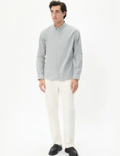 Matinique casual overhemd 30207184 Licht Groen Clearance