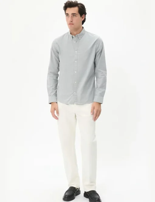 Matinique casual overhemd 30207184 Licht Groen Clearance