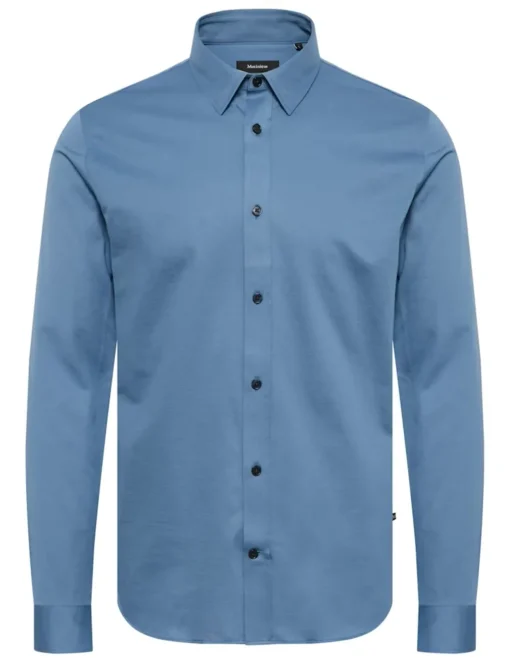 Matinique jersey overhemd 30205262 Blauw New