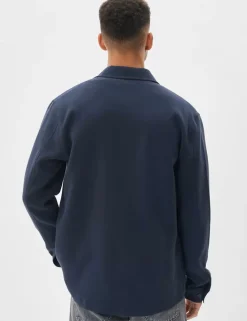 Matinique overshirt 30207576-25 Donker Blauw New