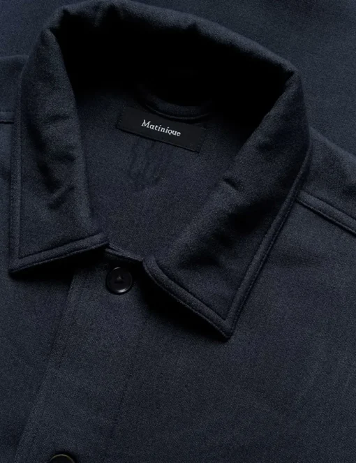Matinique overshirt 30207576-25 Donker Blauw New