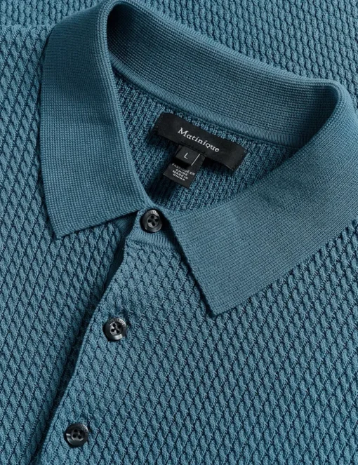 Matinique polo's 30208088 Blauw Outlet