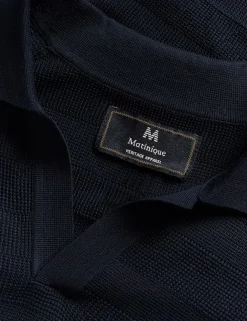 Matinique polo's 30207800 Donker Blauw Discount