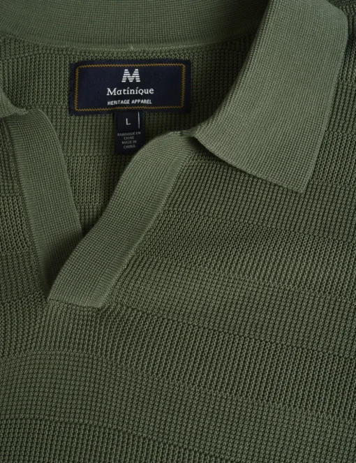 Matinique polo's 30207800 Groen Outlet