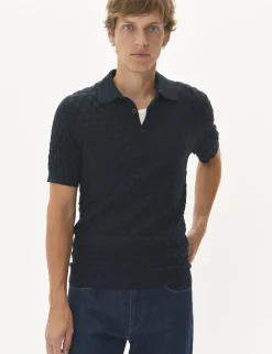 Matinique polo's 30207802 Donker Blauw Best