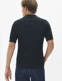 Matinique polo's 30207802 Donker Blauw Best