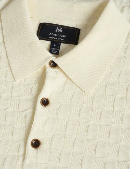 Matinique polo's 30207802 Offwhite Hot
