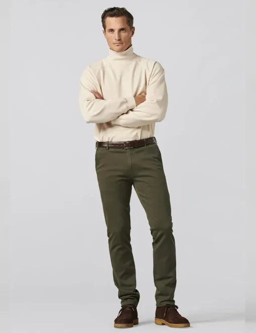Meyer chino 2232555200 Groen New