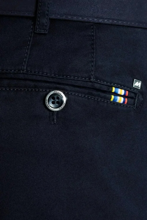 Meyer chino Bonn 1029300100 Donker Blauw Clearance