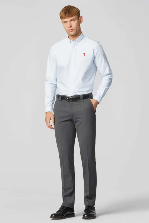 Meyer chino Roma 1150928800 Grijs Clearance