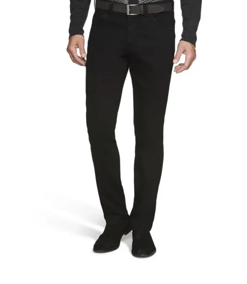 Meyer 5-pocket Dublin 1279454100 Zwart Fashion