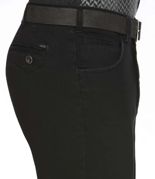 Meyer 5-pocket Dublin 1279454100 Zwart Fashion