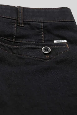 Meyer 5-pocket Dublin 1279454100 Zwart Fashion