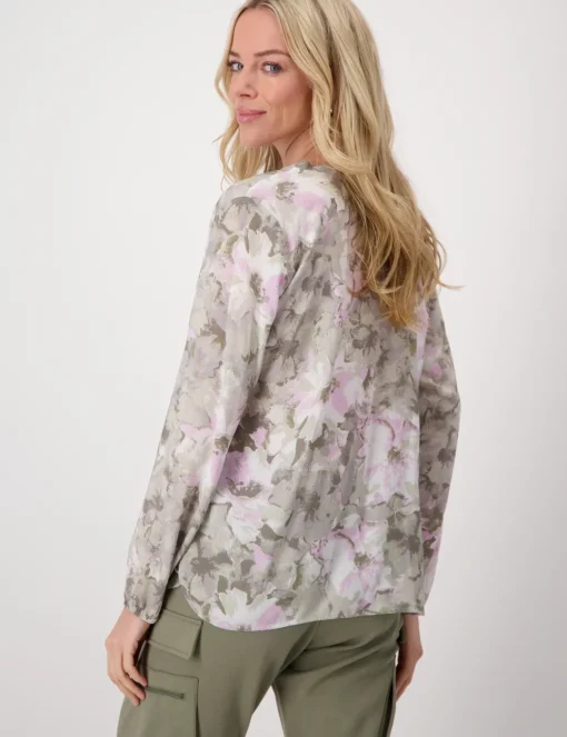 Monari blouse 408522 Geel Discount