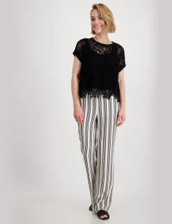 Monari blouse 409994 Zwart Discount