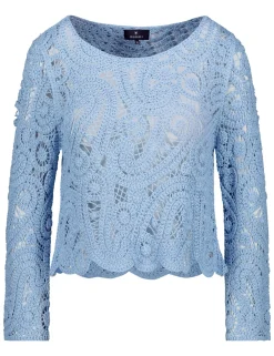 Monari blouse 409485 Blauw Outlet