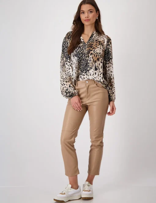 Monari blouse 409419 Beige Discount