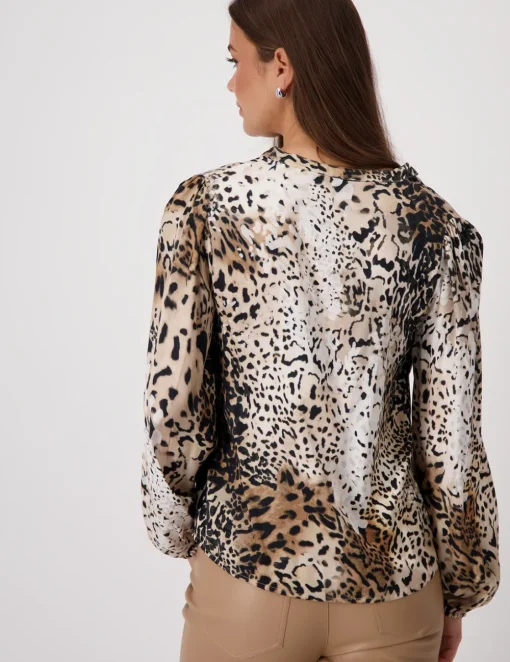Monari blouse 409419 Beige Discount
