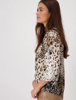 Monari blouse 409419 Beige Discount