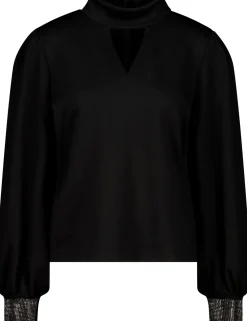 Monari blouse 808600 Zwart Fashion