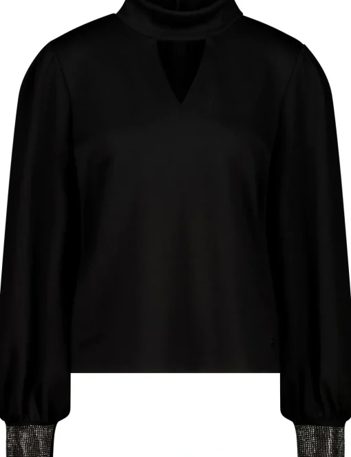 Monari blouse 808600 Zwart Fashion