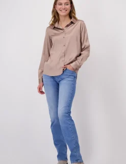 Monari blouse 808383 Bruin Outlet