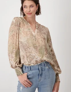 Monari blouse 808105 Bruin Outlet