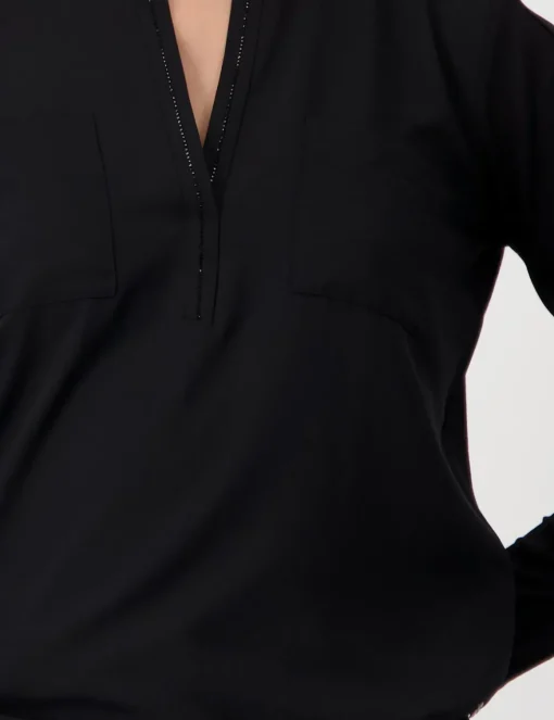 Monari blouse 808177 Zwart Discount