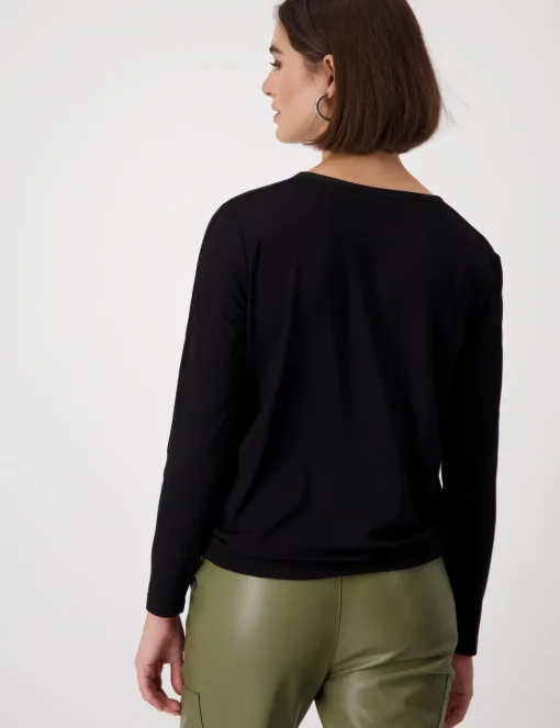 Monari blouse 808177 Zwart Discount
