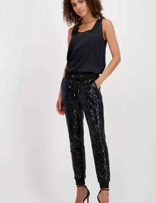 Monari broek 807403 Zwart Best
