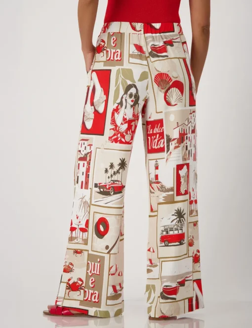 Monari broek 409744 Rood Discount