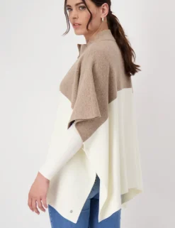 Monari gebreid vest 808329 Beige Clearance