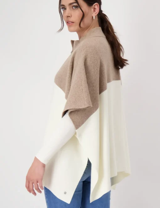 Monari gebreid vest 808329 Beige Clearance