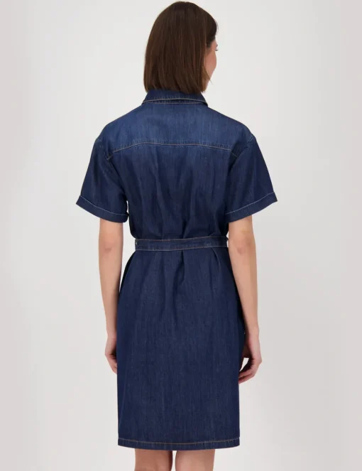 Monari jurk 410057 Denim Outlet