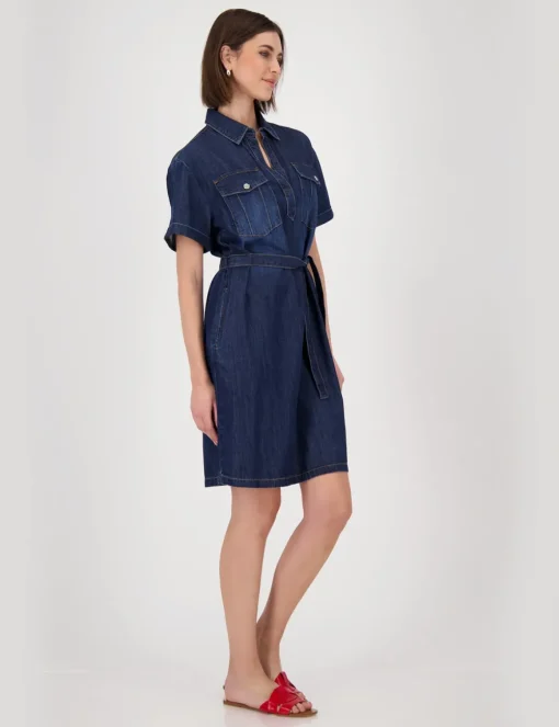Monari jurk 410057 Denim Outlet