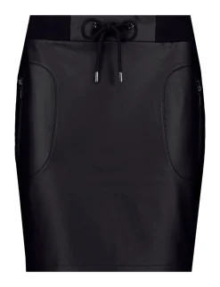 Monari midi rok 807085 Zwart Clearance