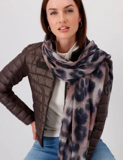 Monari sjaals 808658 Bruin Outlet