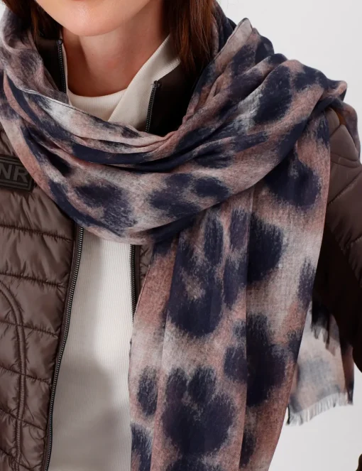 Monari sjaals 808658 Bruin Outlet