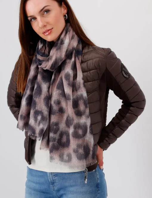 Monari sjaals 808658 Bruin Outlet
