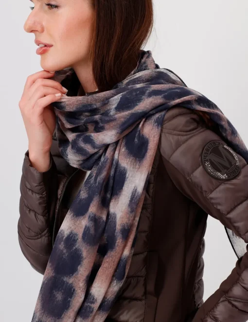 Monari sjaals 808658 Bruin Outlet