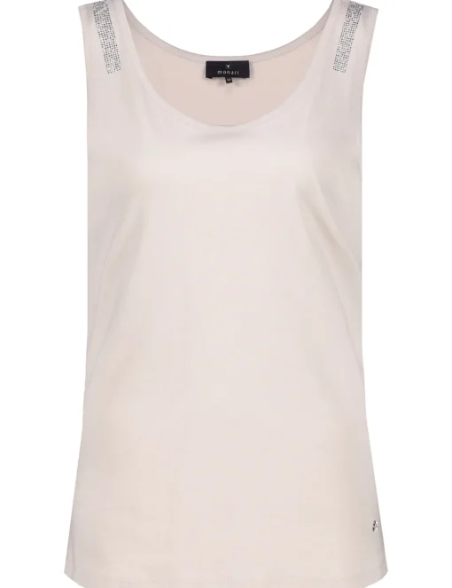 Monari tops 409366 Zwart / Wit Fashion