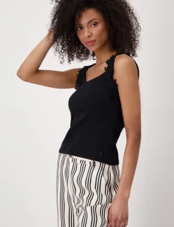 Monari tops 409867 Zwart Outlet