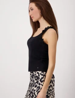 Monari tops 409867 Zwart Outlet