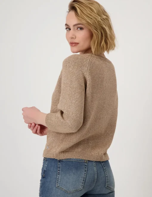Monari trui 409319 Taupe New