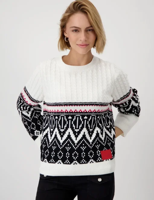 Monari trui 808482 Offwhite Best