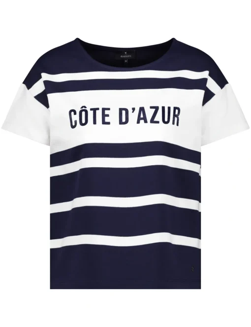 Monari t-shirts 409793 Blauw Clearance
