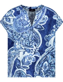 Monari t-shirts 409756 Blauw Best