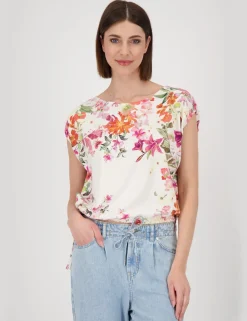 Monari t-shirts 409633 Camel Outlet